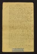 1887 Ernest Little Manuscript ‘Address Read to the Members & Friends of The South African College On