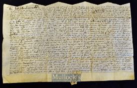 Great Britain - Knightstone Manor near Ottery^ Devon 28th August 1579 an interesting Indenture