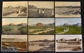 Interesting collection of St Andrews golfing postcards from the Edwardian period through to the