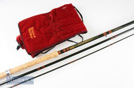 Exceptional Bruce and Walker Handbuilt “Hugh Falkus Speycaster No 1 Hexagraph Salmon fly Rod –