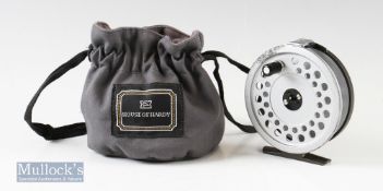 Hardy Bros England ‘The Viscount 140 Mark II’ 3 3/8” lightweight alloy fly reel with reversible line