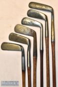 Interesting selection of putters (6) The Pelican Putter goose neck round blade^ Walter Hagen