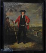 Allan^ David Scottish Artist (1744-1796) after – oil on canvas copy of the original painting Wm