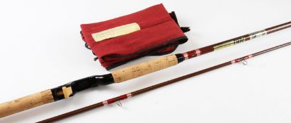 Fine unused Abu Sweden Atlantic 460 Zoom Sea Fishing rod – 9ft 2pc – No.2&3 – 10-60gms – 5/8-2oz –