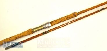 Hardy “The No.3 LRH Spinning” salmon spinning rod - 9ft 6in 2pc palakona rod ser. no H53318A – fully