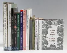 Selection of Fishing Books to include Out of the Blue and How to Fish by Chris Yates^ A Fisherman’