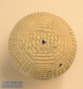 Early Dunn’s style hand hammered guttie golf ball c1855 - retaining what would appear to be nearly