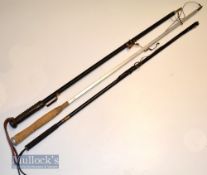 3x Various salmon tailers to incl House of Hardy^ J.S Sharpe style stamped Made in Great Britain