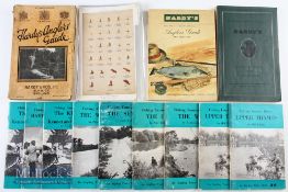 1930 Hardy’s Anglers’ Guide 52nd edition with signs of use and wear throughout^ plus 1955 Hardy’s