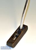 Rare and early Ping 2A model putter – with the Scottsdale Arizona address – offset model showing the