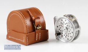 Hardy Bros England ‘The St George Junior’ Spitfire finish 2 ½” alloy fly reel patent 24245&9261