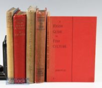 Selection of Fishing Books to include Where To Fish The Angler’s Diary by H.T. Sheringham and H.D.