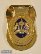Rare 1997 Valderrama Ryder Cup Players Money Clip – engraved on the Thomas Bjorn (first Ryder Cup