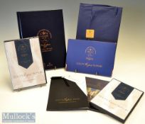World Golf Hall of Fame Collection of Books^ Invitations and DVDs (6) – from 2015 to 2019 incl