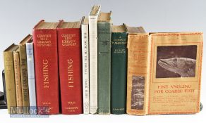 Assorted Fishing Book Selection to include A Humble Fisherman^ Fine Angling For Coarse Fishing^ An