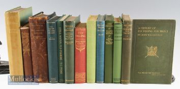 Selection of Fishing Books to include About Fishing^ Fishing Gossip^ The Book of the All-Round