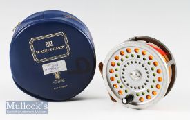 Hardy Marquis Salmon No. 2 4” alloy fly reel with ribbed brass foot^ usual rim wear fitted with