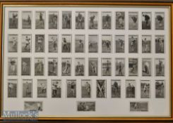 1927 W A & A C Churchman’s ‘Famous Golfers’ Cigarette Cards – full set of 50/50 real photographs -