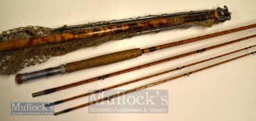 Ogden Smith Rod and Farlow Landing Net (2): Ogden Smiths Ltd London England The Regent 9ft 6in 3pc