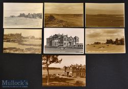 Collection of Judges Ltd St Andrews golfing postcards (7) - mostly showing golfers on the course