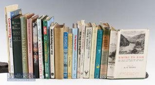 Varied Selection of Fishing Books to include Coarse Fishing Manual^ 500 Fly Dressings^ Match Fishing