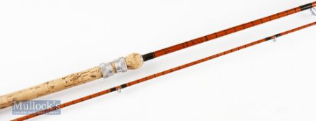 Good B James and Son London England Richard Walker Mk. IV Avon Split Cane Rod - 10ft 2in 2pc with