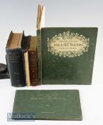 Selection of Fishing Books to include The Compleat Angler facsimile reprint of the first edition