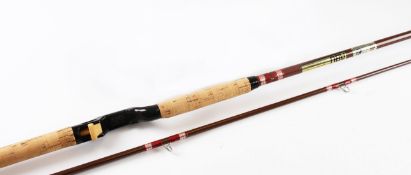 Fine unused Abu Sweden Atlantic 460 Zoom Sea Fishing rod – 9ft 2pc – No.2&3 – 10-60gms – 5/8-2oz –