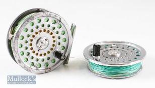 Hardy Bros England 3 3/8” Marquis trout fly reel line #7 with 2 screw drum release catch