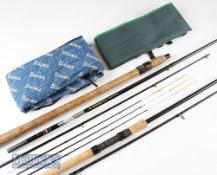 Good Match Quiver Feeder and unused Carp rod (2) – Daiwa Made in England Harrier-X triple quiver