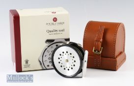 Fine Hardy Bros Alnwick ‘The Perfect’ Dup Mk II 2 7/8” alloy fly reel patent 24245&9261^ agate
