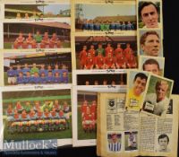 Mixed Selection of Typhoo Tea football team photocards includes small issue magazine player photos