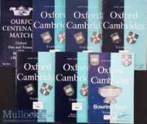 1954-1977 Varsity Rugby Match etc Programmes (8): Issues for 1954^ 1955^ 1961^ 1963^ 1964^ 1968