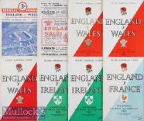 1952-1974 England International Rugby Programmes (8): Issues v Wales 1952 (Welsh Grand Slam