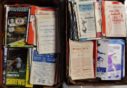 Large Selection of 1960s to Early 2000s Football Programmes many of which are Crystal Palace aways