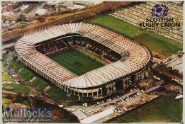 Scottish Rugby Posters (Qty): 30+ included^ but of only two very large coloured images: Gavin