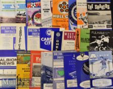 Selection of 1960s onwards International Football Programmes such as 60 England v Yugoslavia^ 63