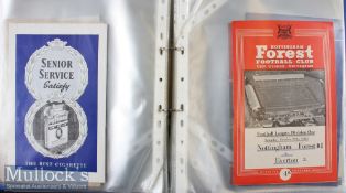Complete Season 1960/61 Everton Home and Away Football Programmes to include League and FAC