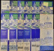 Selection Blackburn Rovers 1955-70 Home Football Programmes to include 54/55 Linz A.S.K^ 58/59