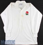 1990 Jeff Probyn England v Wales Match worn Rugby Jersey: RFU’s own brand 44” No. 3 Jersey worn by