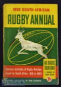 1950 South African Rugby Annual 1st Edition: Historic opener covering the All Blacks tour of South