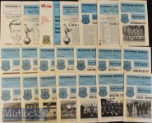 Selection of 1961-67 Tottenham Hotspur Home Football Programmes incomplete seasons^ includes 63/64 v