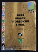 1995 RWC Rugby Final Programme: The huge iconic programme from a huge iconic game and moment for