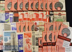 Selection of 1955-80s Sunderland Football Programmes mainly homes but some aways^ condition varied
