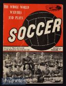 Rare Soccer Federation Everton Tour of Australia 1964 Everton v Australia 2nd Test Football