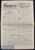 Scarce Hungarian 1964/65 Ferencvaros v Manchester United (Inter Cities Fairs Cup Semi Final)