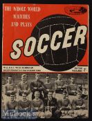 Rare Soccer Federation Everton Tour of Australia 1964 Everton v Australia 1st Test Football