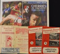 1946/47 Bournemouth & Boscombe v Port Vale Football Programme date 5 Oct^ team changes^ staple