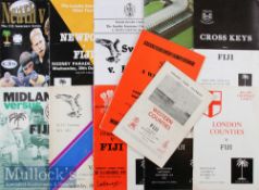 1964-1995 Fine Fiji Rugby Programmes in UK ‘B’ (12): From their 1964 ‘debut’ up to the 1990s^ issues