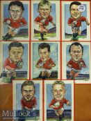British Lions Welsh Rugby Caricatures: Jeff Giggs’ colourful and attractive portraits of the 8